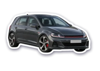 Volkswagen Golf GTI illustrée
